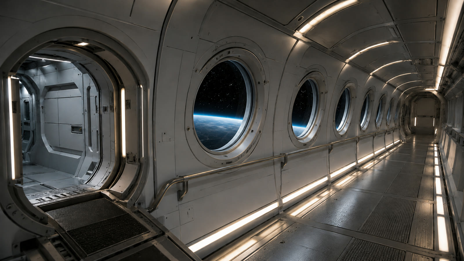Reference — Inside the transfer gangway