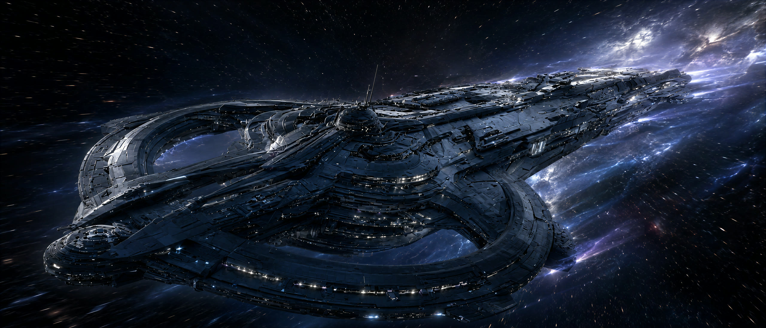 The SS Pathfinder in interstellar transit