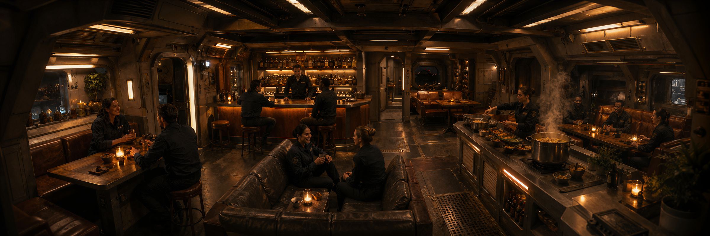 The crew bar