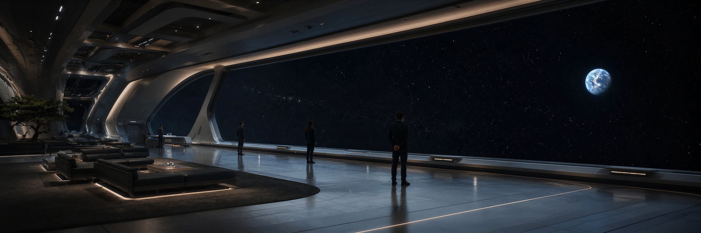 A frame from the universe — the observation deck