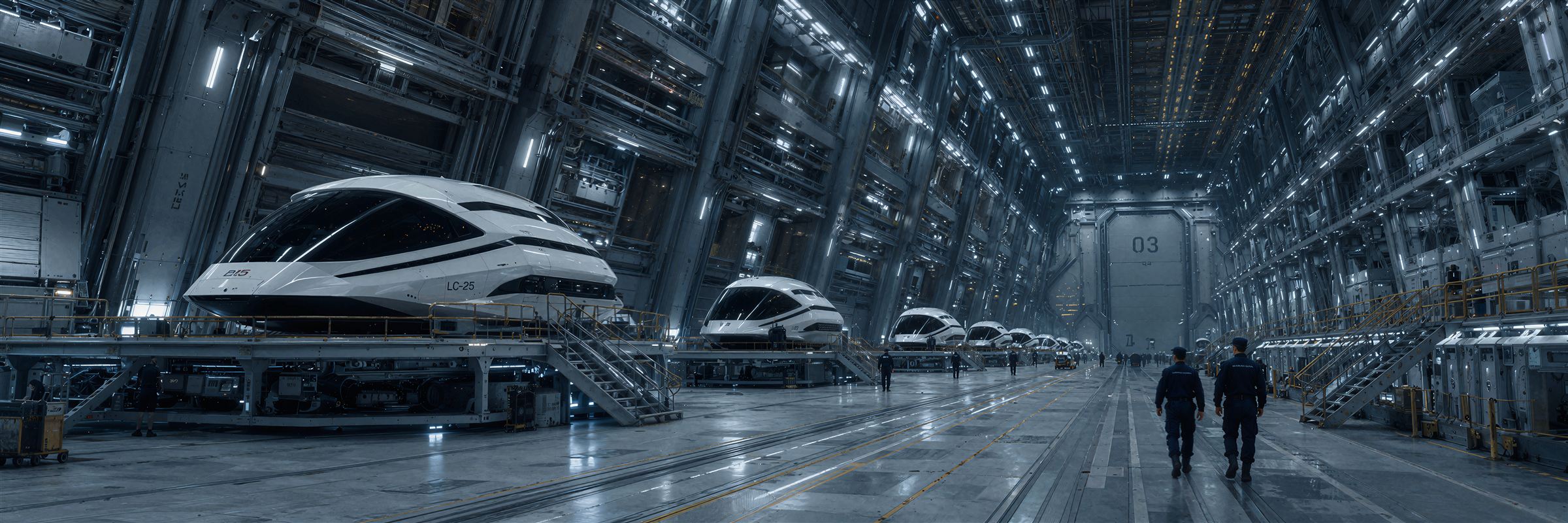 The shuttle bay